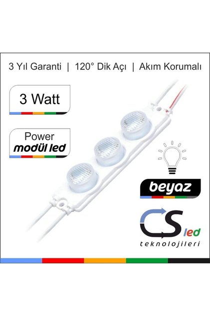 Cs Led 3 Watt Power Modül Led (10 ADET)