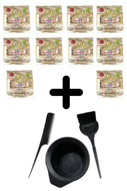 Gül Kokulu Tüy Dökücü Toz Hamam Otu 150 G X 10 Adet Boya Kabı