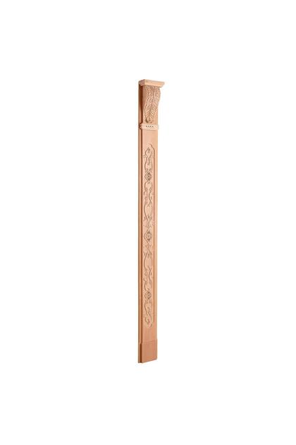 Ahşap Oymalı Sütun Roma Sütun Boyanabilir Dekoratif Aksesuar 210x12 Cm Ats01
