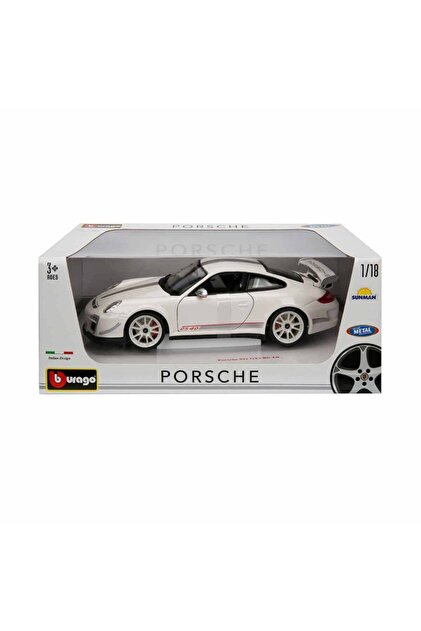 Genel Markalar 1:18 Porsche 911 GT3 RS 4.0 Model Araba - Beyaz