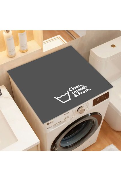 Washing Machine Dryer Cover Protection Pad Waterproof Mat Non-Slip Washable