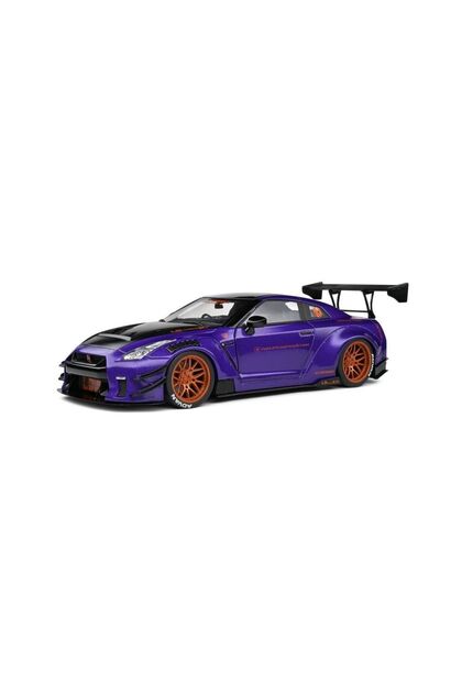 SOLID LBWK Nissan スカイラインGT-R （フィギュア付き） Solido Nissan Skyline Gt-r (R35) Lbwk Body Kit Type 2 1/18 Model