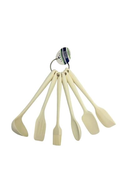 KOPYA - catarhome IVORY 6 LI SPATULA MİNİ KEPÇE SETİ (YENİ ÜRÜN kaşık kepçe stapula seti)