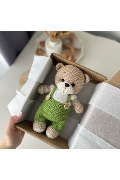 Amigurumi Green ayicik