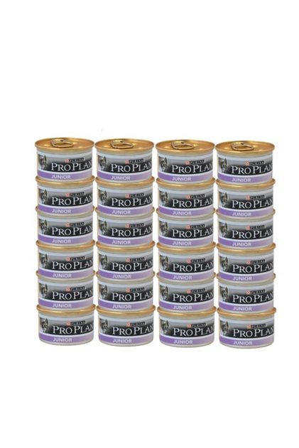 Junior Tavuklu Yavru Kedi Konservesi 85gr X 24adet
