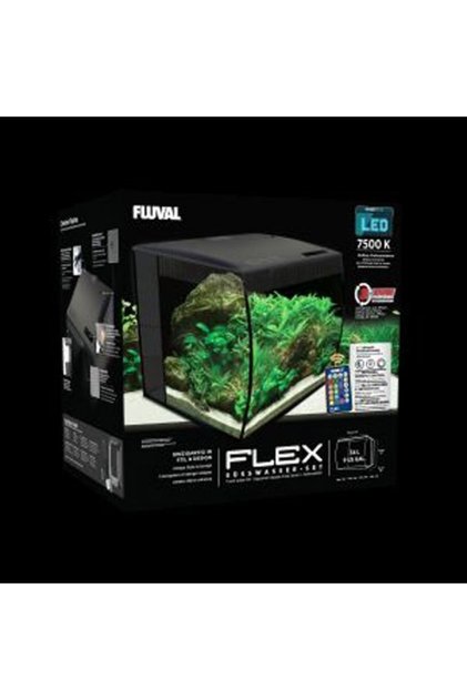 Flex Akvaryum 57 Lt Siyah