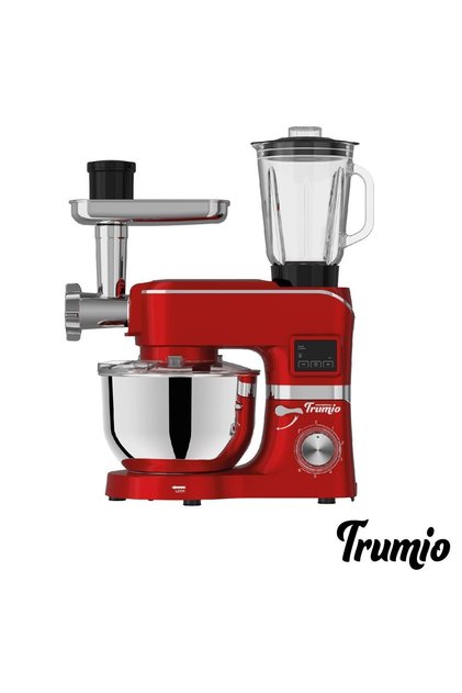 Çok İşlevli Kıyma Çekme Hamur Mayalama Blender Makinesi - K.Kırmızı