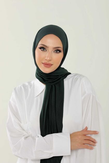 Emerald Luxury Combed Cotton Shawl - Women's Hijab Jersey Hijab Lycra Shawl
