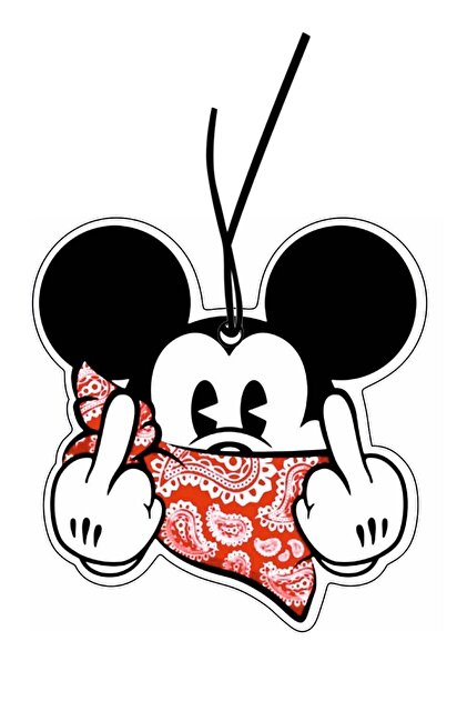 MAD Accessories Mickey Mouse Tasarımlı Dekoratif Oto Araç Kokusu
