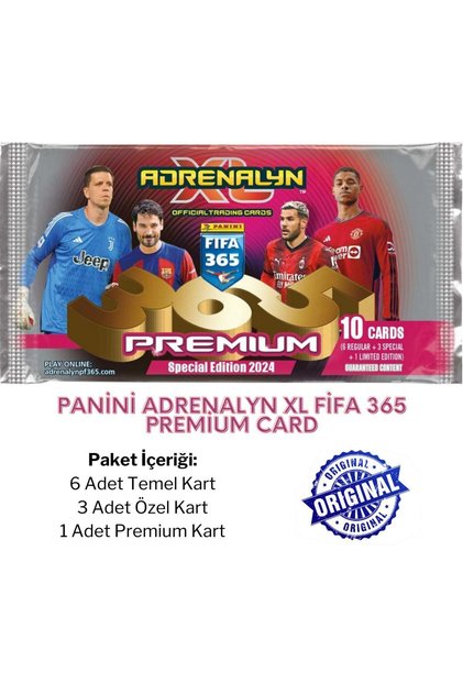 Panini Fifa 365 2024 Series Premium Card - Fifa 365 Premium Card - Player Cards - Football Player Card