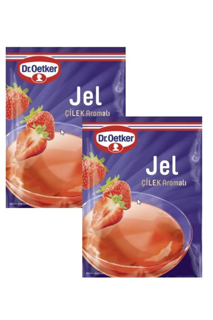 Dr.Oetker Jel Jöle Çilek 2 X 100 g