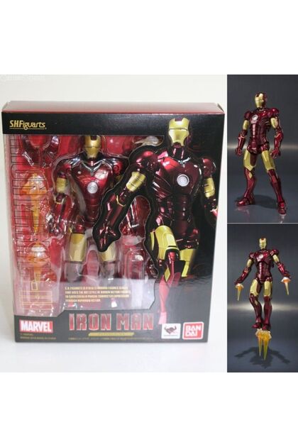 BANDAI S.H. Figuarts Iron Man Mark 3 Action Figure Aksiyon Figürü