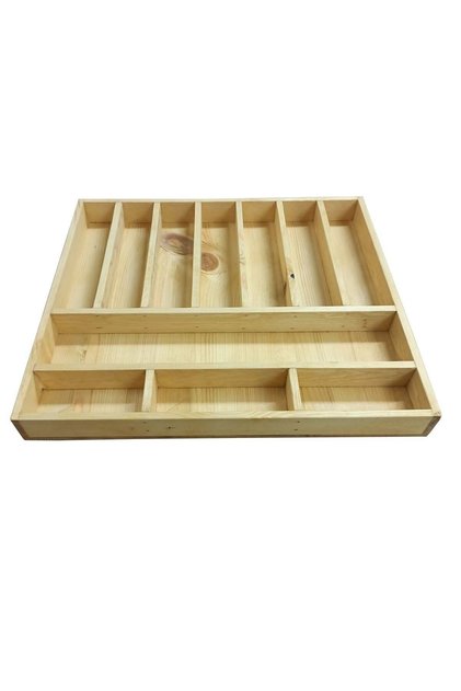 45x40 Ahşap Kaşıklık Çekmece Içi Düzenleyici Kaşık, Çatal, Bıçak Organizer 45x40