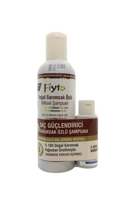 Garlic Extract Anti-Hair Loss Shampoo 500 ml with Free Serum 8697400690591