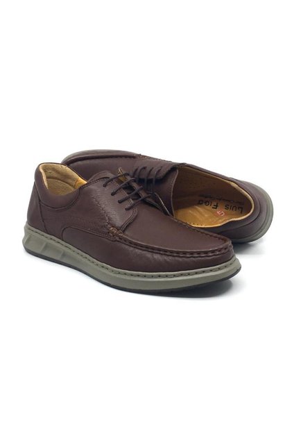 100% Genuine Leather Orthopedic Men's Comfortable Daily Loafer Large Shoes 40-48