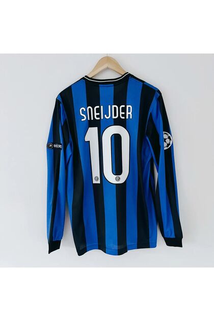 Inter Milan ユニフォーム SNEIJDER 10 長袖 Alaturka Mix İnter/milan Wesley Sneijder 2010 Şampiyonlar Ligi