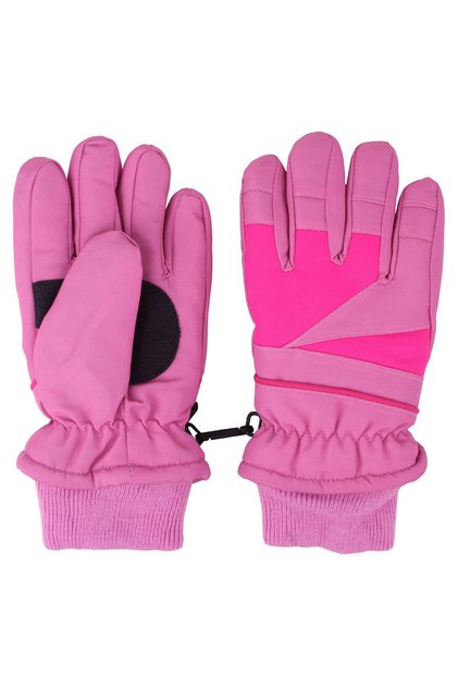 Kız Çocuk Kar Eldiven 4-7 Yaş Pembe Renk Çeşitleri Model 39731-42781