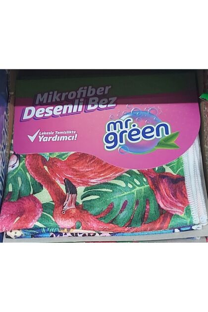 Mr Green Desenli Mikrofiber Temizlik Bezi 3 lü - Fiyatı, Yorumları