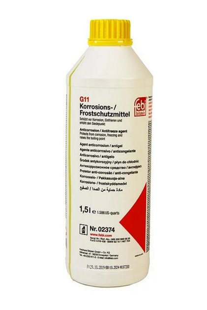 ANTİFİRİZ (SARI) PEJO - CİTREON - RENAULT ORJ. FEBİ 1,5 LT. - NR.02374 Uyumlu