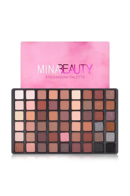 Mina Beauty - 54-Piece Matte and Pearl Eyeshadow Palette