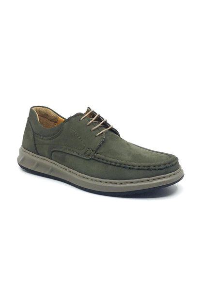 100% Genuine Nubuck Leather Orthopedic Men's Comfortable Daily Loafer Large Shoes 40-48