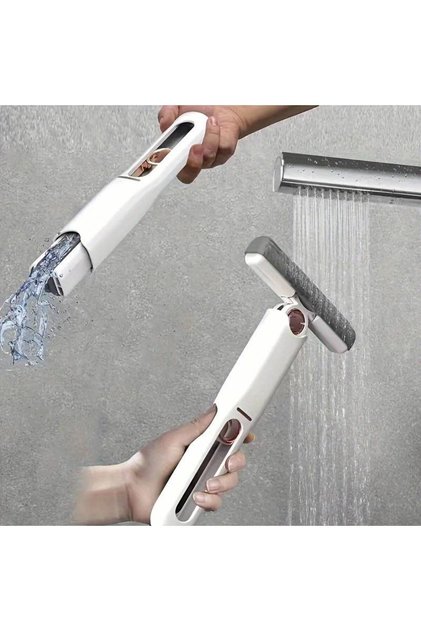 Sünger Başlı Kompakt Ve Taşınabilir Pratik Mini Mop Cam Araba Ev Için Süper Emici Mop Pvc Malzemeli