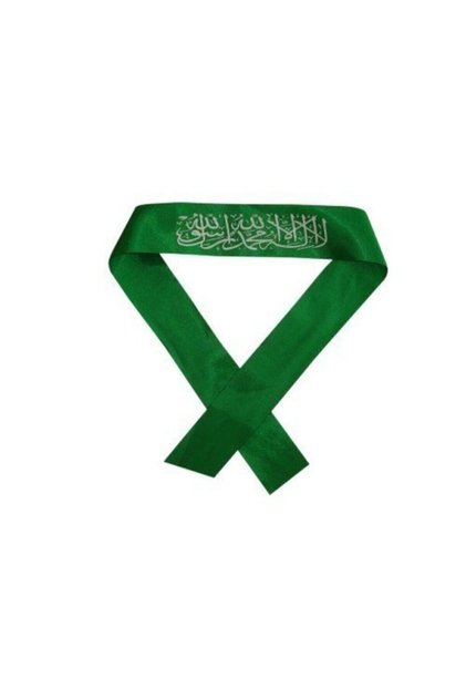 Kelimei Tevhid Bandana Bandaj Yeşil