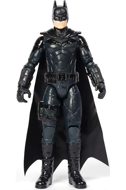 Batman 30cm Eklemli Lisanslı The Batman Siyah Oyuncak Figür