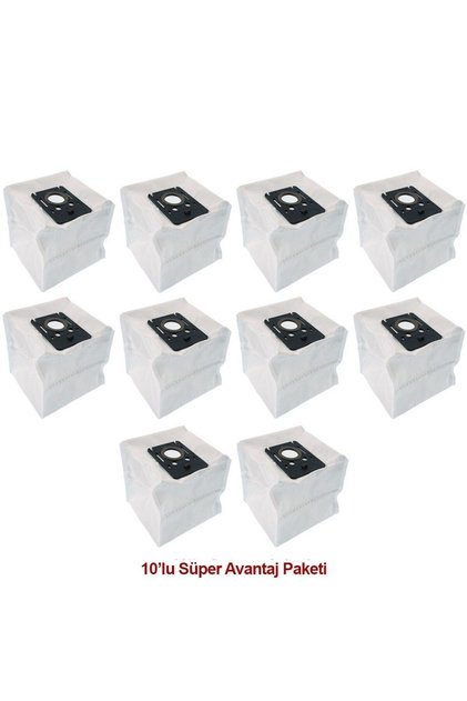Arçelik / Beko Uyumlu Robot Süpürge Toz Torbası 10'lu Paket