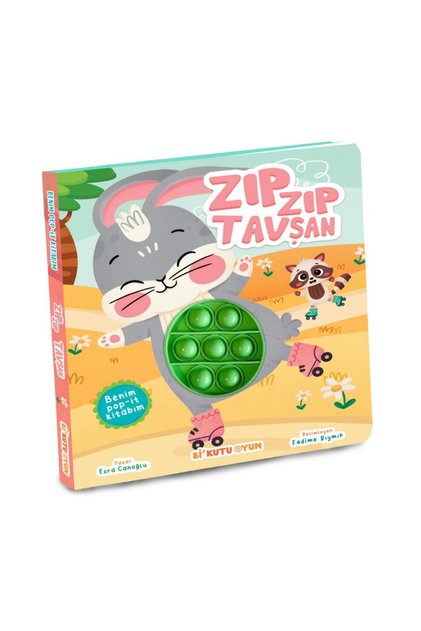 Benim Pop - İt Kitabım Zıp Zıp Tavşan (Tak Çıkar)
