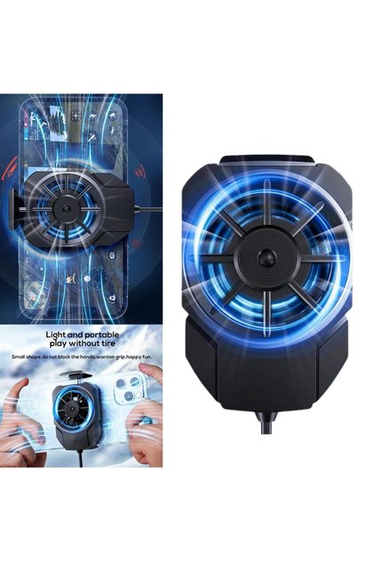 Cooler Hava Soğutmalı Cep Telefon Soğutma Fanı Gaming Güçlü Soğutucu