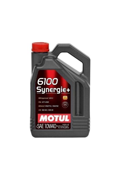 6100 Synergıe 10w40 5 Litre 05/2021 Üretimli