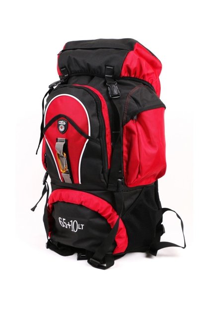 Xx-134 6510 Professional Mountaineer 65+10 Liter Backpack Red-black