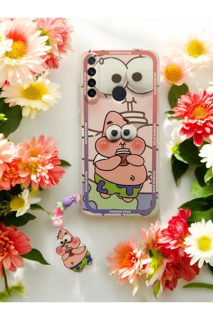 Xiaomi Redmi Note 8 Patrik Tasarımlı Charmlı Telefon Kılıfı