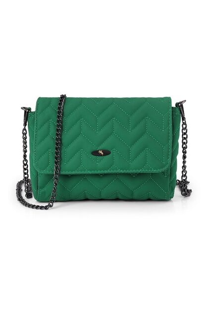 Chain Daily Women's Shoulder Bag Btn-510-Y Green