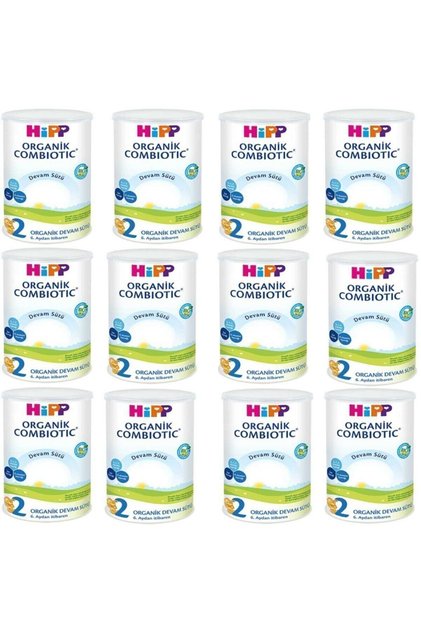 2 Organik Combiotic Devam Sütü 350 Gr X 12 Adet