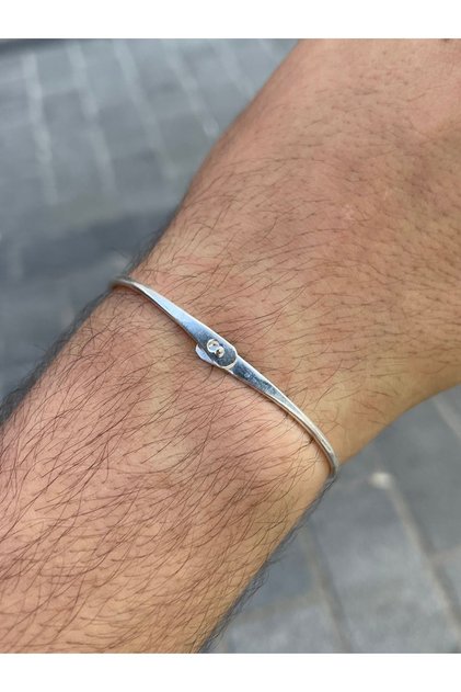 925 Gümüş Unisex Lades Bileklik