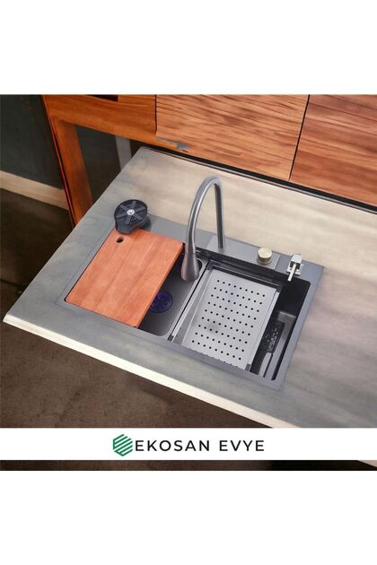 Akıllı Evye Seti Şelale Evye 7546 Şelale Evye