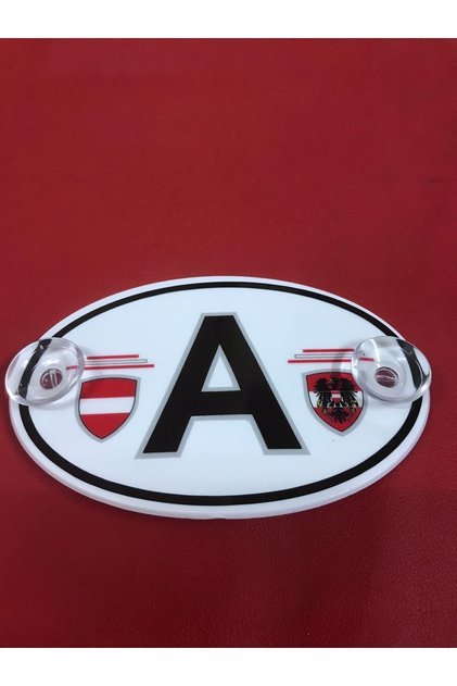 Austria A Plexi Arma - A Arma with Suction Cup - Plexi A Arma Sticker Special for Labelmakers