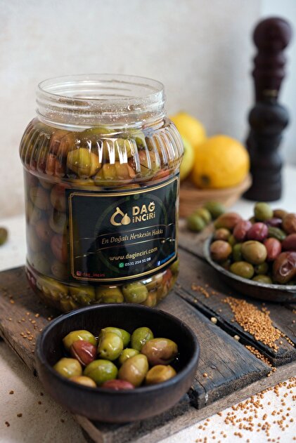 ZIJA プレミアムティー　30包入 Dağ İnciri Çizik Zeytin 2 Kg- Alacalı Ve Yeşil Karışık Doğal