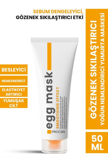 PROCSIN Gözenek Sıkılaştırıcı Yoğun Nemlendirici Yumurta Maskesi