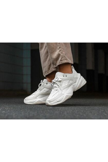 nike m2k tekno white cream