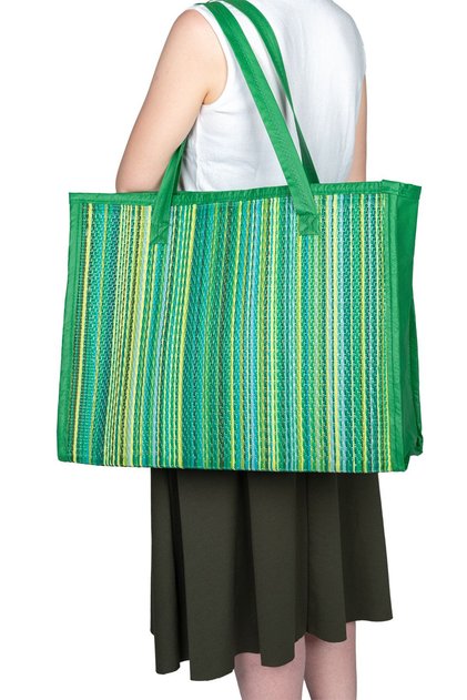 Plastic Straw Bag New Season Large Volume Summer Handbag Oversized Beach Bag for Shoulder