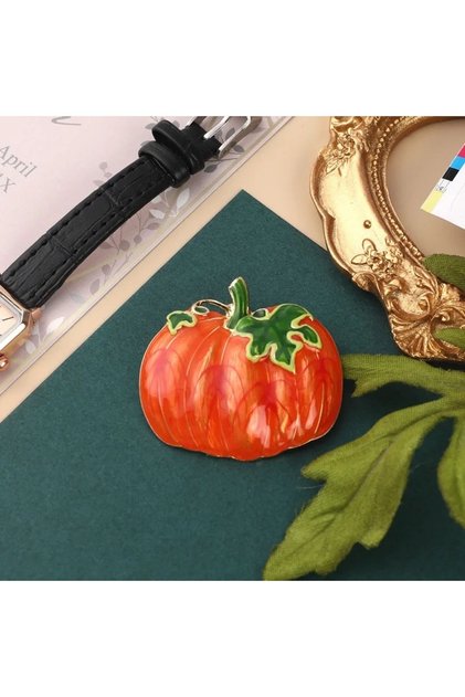 Hema Pumpkin Broş