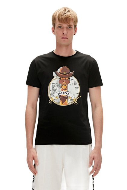 23.01.07.036-c01 Giraffe Men's T-shirt