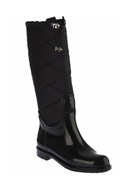 Fox Shoes E476051504 Siyah Kadın Yağmur Çizmesi - Fiyatı, Yorumları