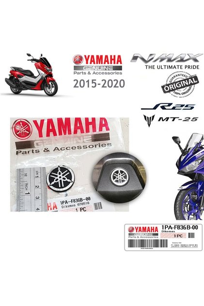 Nmax 125/155 2015-2020 Orijinal Yamaha Logo Amblem 1 adet
