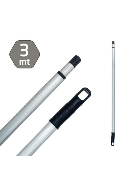 510822 Telescopic Handle Aluminum Pole 3 Mt (2 Stages)
