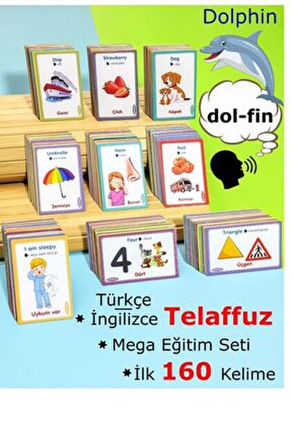 Schmülzer İngilizce Telaffuzlu - Visual Eğitici Aktivite Kartları