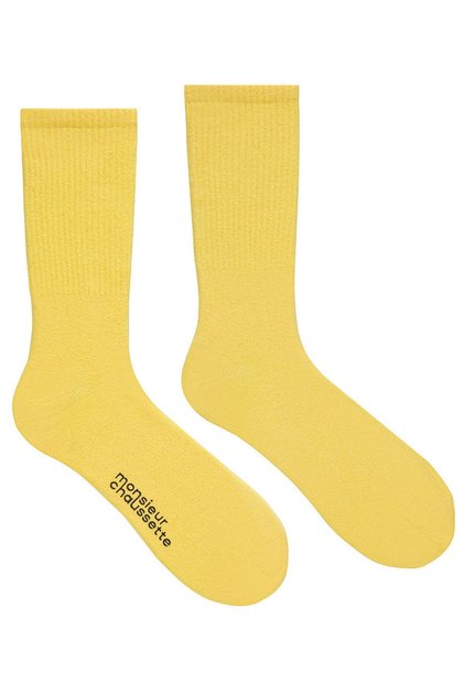 Unisex Organic Cotton 4 Season Yellow Socks